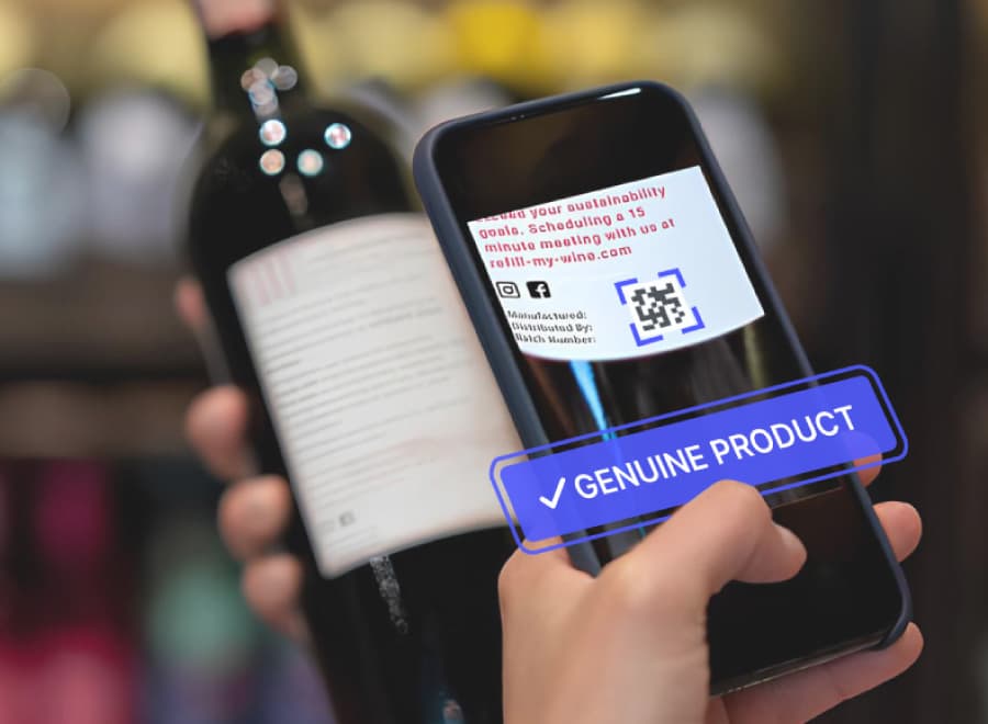 Fighting counterfeiting using low cost printing technology